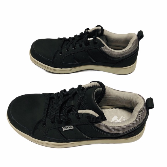 Iron Age Board Rage Leather Steel Toe Work Shoes - Picture 4 of 6